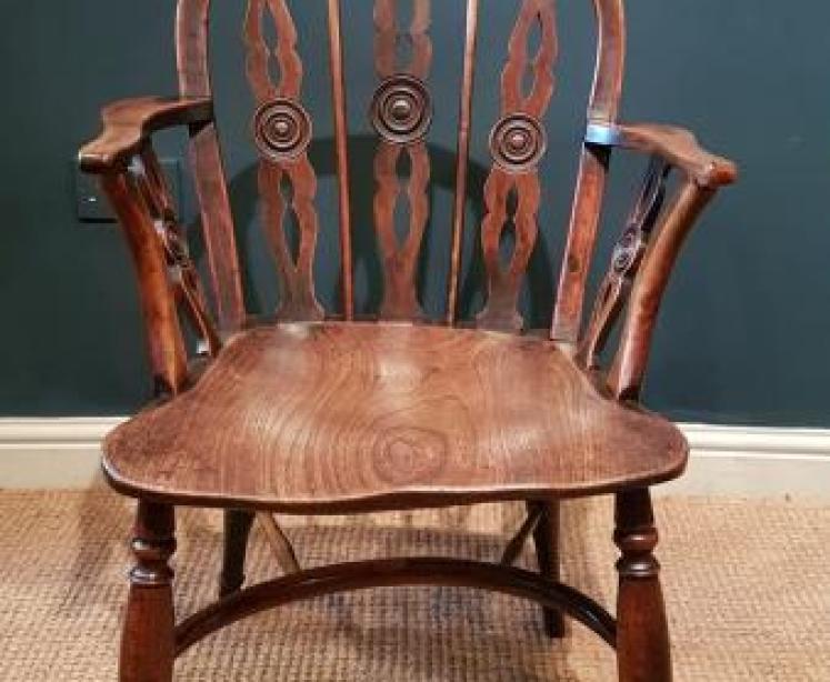 Matching Pair of Prior Windsor Chairs - Image 4