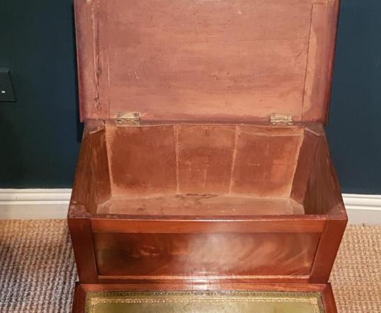 Set of Early Victorian Mahogany Library Steps - Image 4