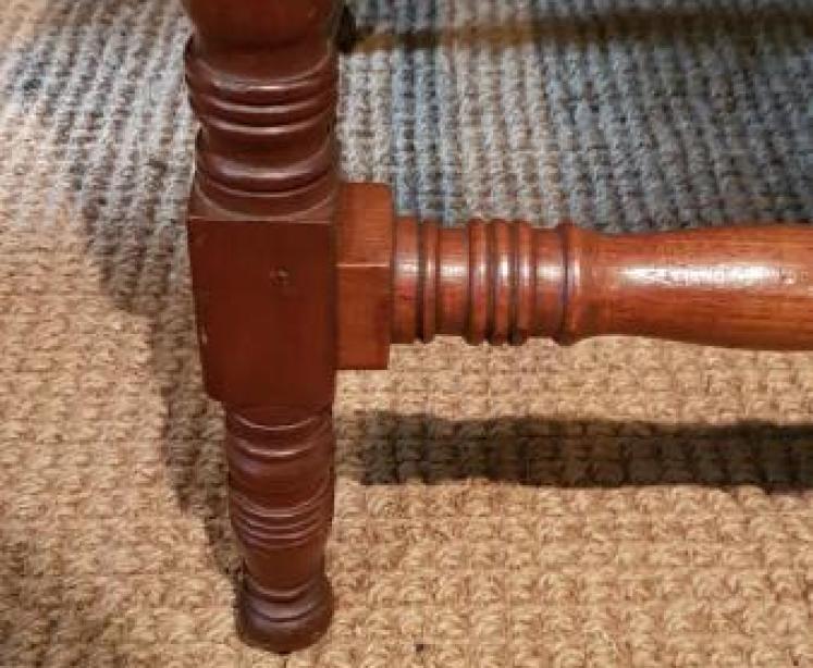 Set of Early Victorian Mahogany Library Steps - Image 6
