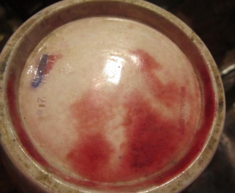 Rare & Unusual Moorcroft Flambe Cornflower Vase - Image 2