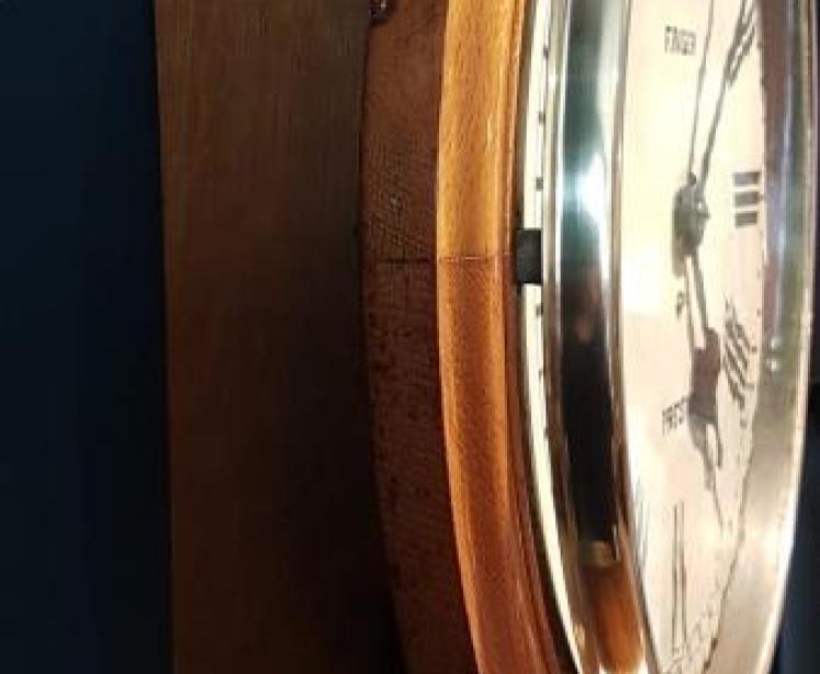 Victorian Fraser 16" Dial Fusee Wall Clock - Image 3