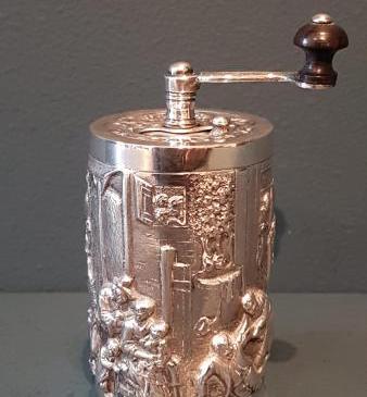 Victorian Silver Pepper Grinder