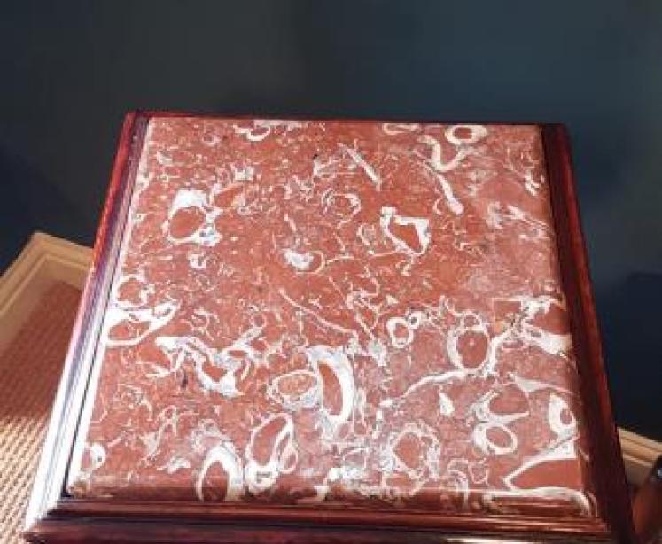 Pair of Victorian Marble Topped Lamp Tables - Image 6