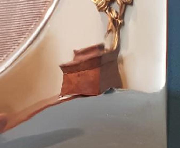 Art Nouveau Silver Photo Frame - Image 3