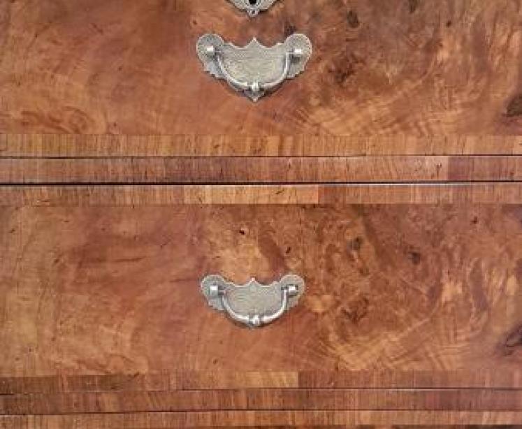 Fine Quality Georgian Walnut Chest on Stand - Image 3