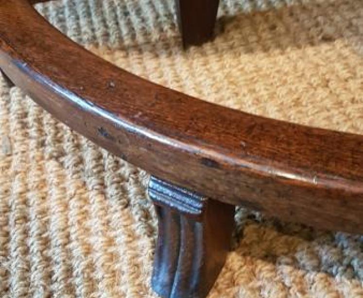 George II Oak Credence Table - Image 5