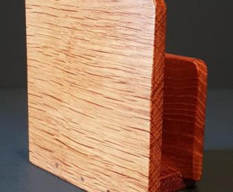 Rabbit Man (Peter Heap) Oak Letter Rack - Image 6