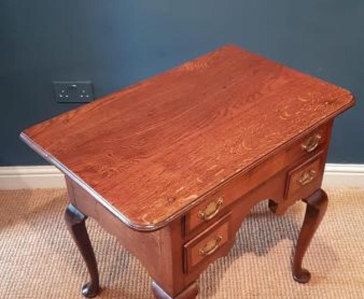 George II Oak Low Boy  - Image 2