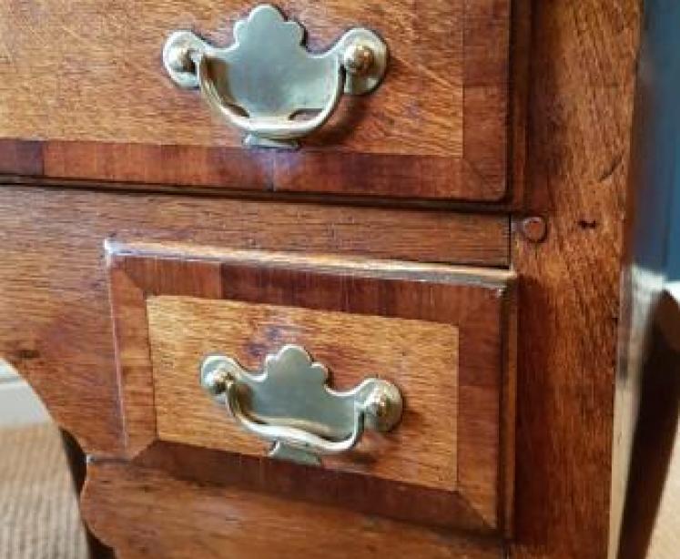 George II Oak Low Boy  - Image 3