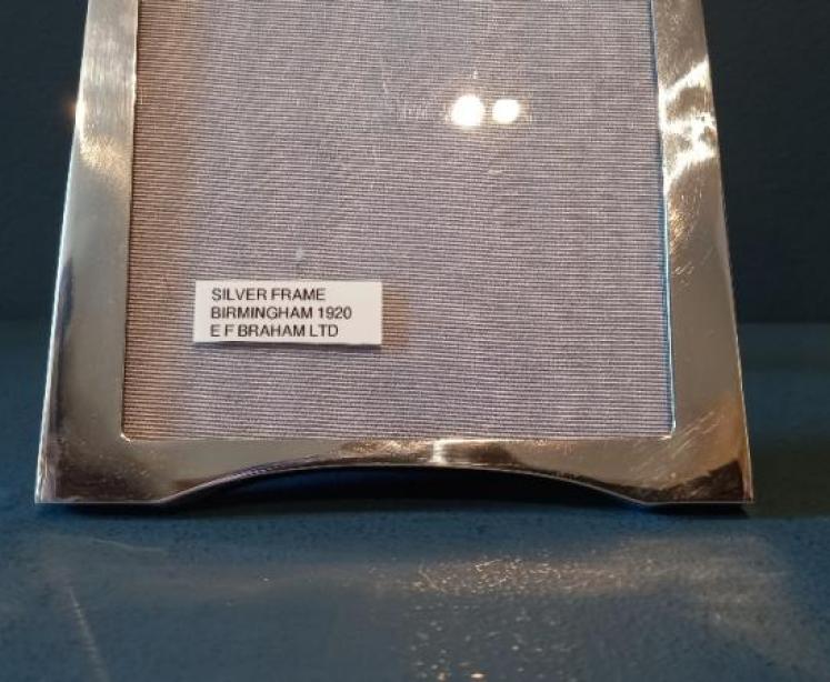 Art Deco Period Silver Photo Frame - Image 3