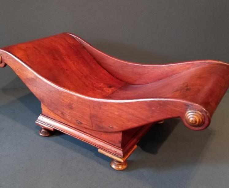 George III Period Mahogany Cheese Coaster - Image 6