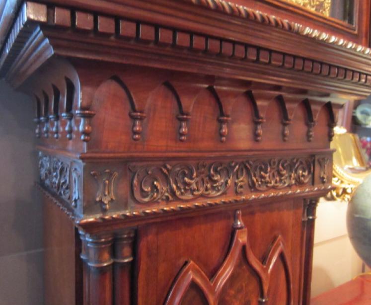 Outstanding Chippendale Revival 8 Day Longcase Clock - Image 5