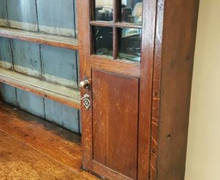 George III Oak Dresser and Rack - Image 3