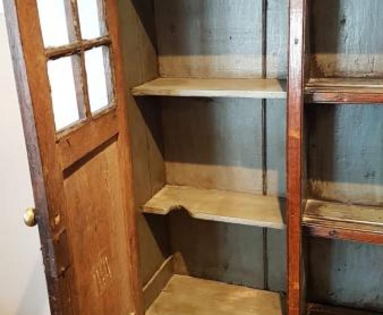 George III Oak Dresser and Rack - Image 4