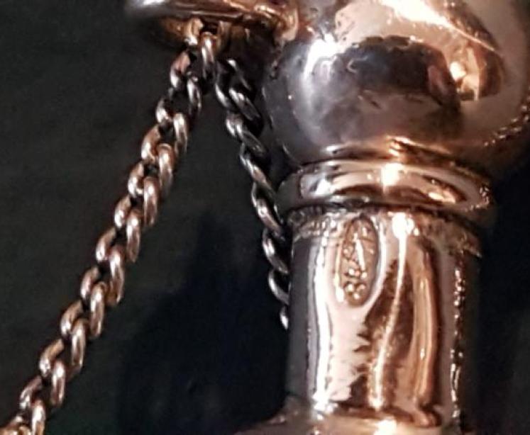 Victorian Russian Silver and Niello Scent  - Image 4