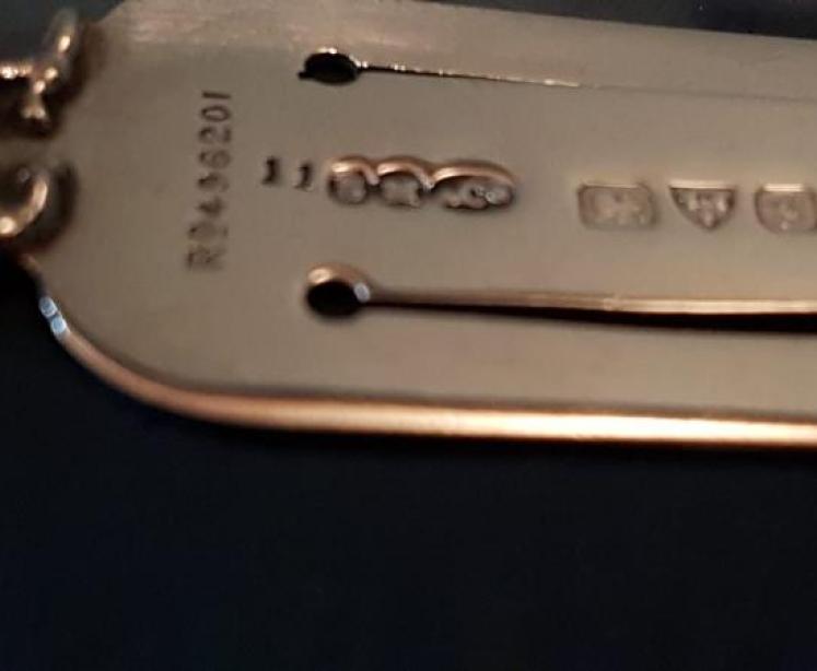 Sampson Morden Silver Cockerell Bookmark  - Image 5
