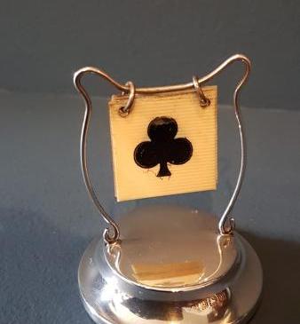 George V Period Silver Bridge Marker