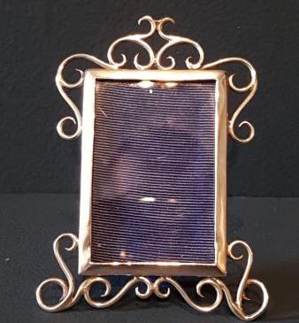 Small Victorian Silver Wire Work Frame