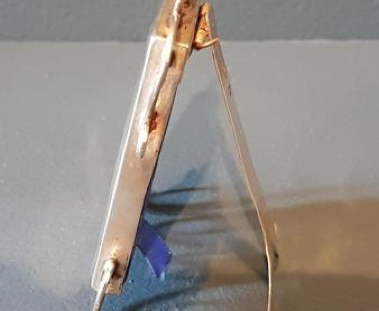 Small Victorian Silver Wire Work Frame - Image 3