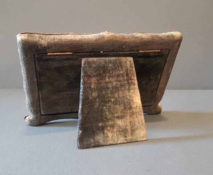 Edwardian Silver Art Nouveau Picture Frame - Image 3