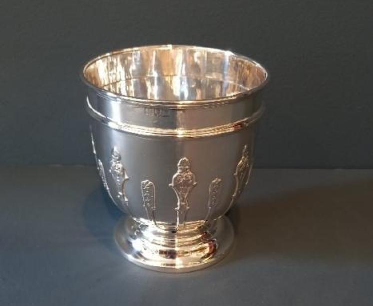 Superb Edwardian Period Silver Jardiniere - Image 7