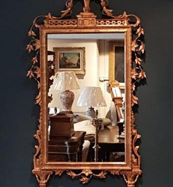 Superb Victorian Timber Gilt Mirror