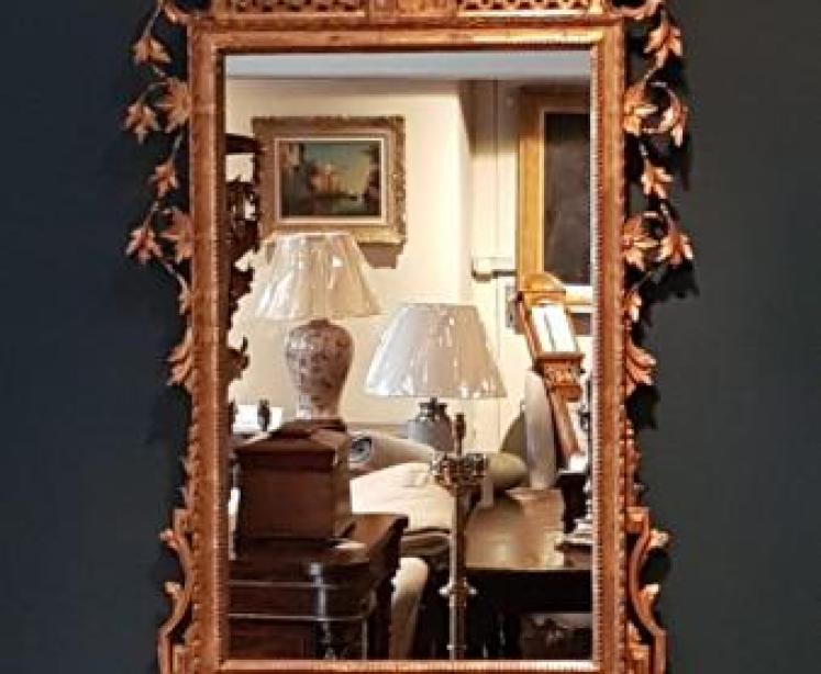 Superb Victorian Timber Gilt Mirror - Image 1
