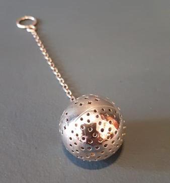 Rare Edwardian Silver Tea Infuser