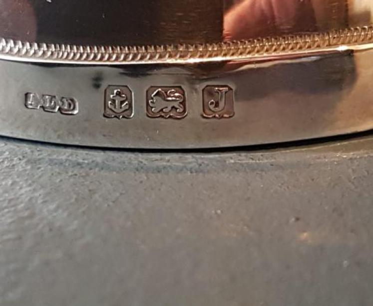 Edwardian Silver and Mother of Pearl Table Bell - Image 4