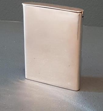 Victorian Silver Snap Top Card Case