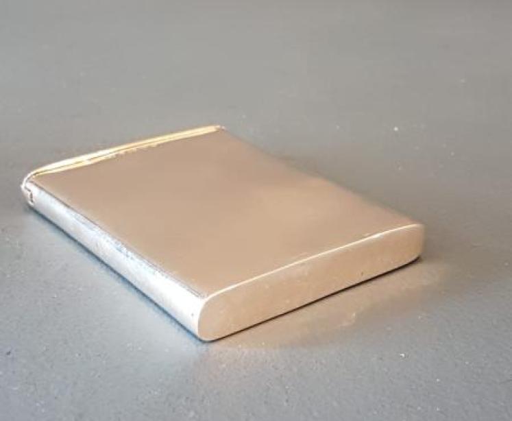 Victorian Silver Snap Top Card Case - Image 2