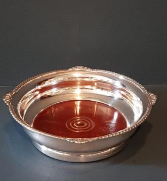 George V Solid Silver Magnum Coaster