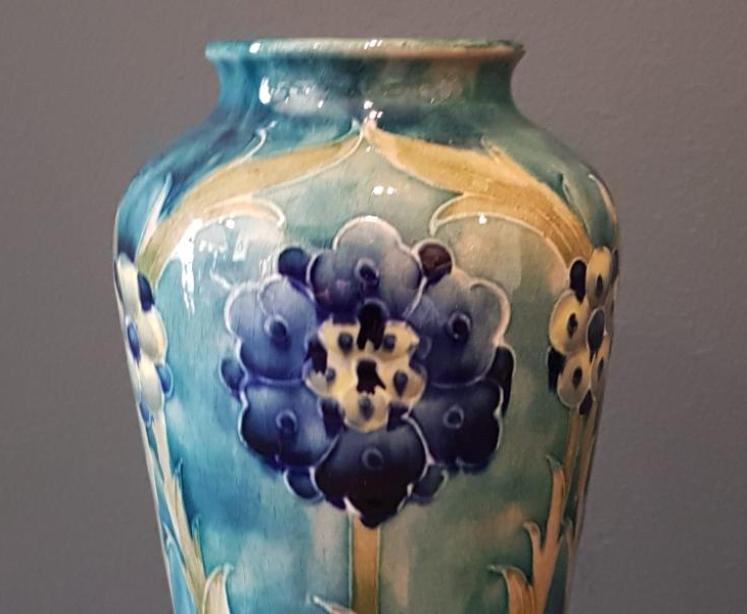 Moorcroft Late Florian Vase - Image 4