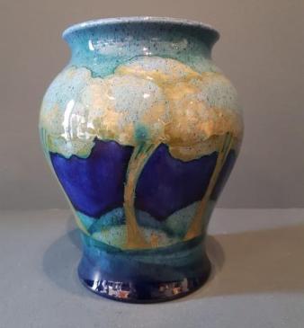 Superb Moorcroft Moonlit Blue Vase