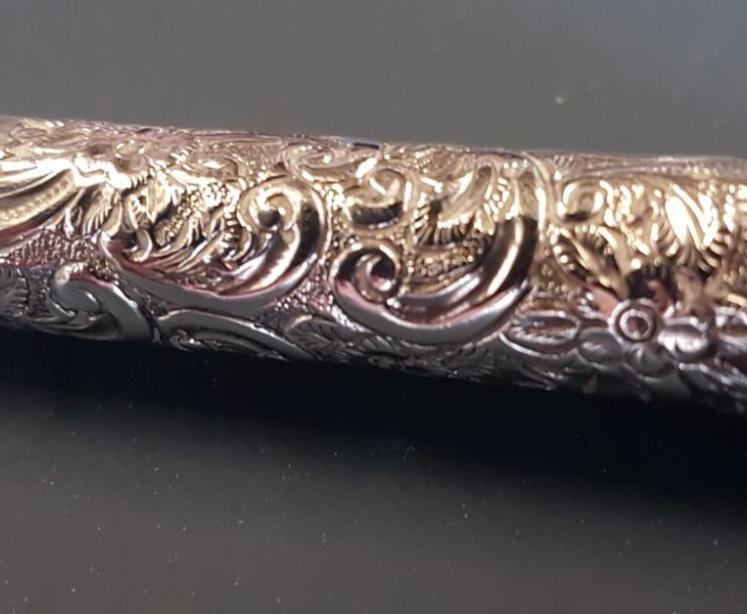 William Comyns Silver Seal Vesta and Night Light Combination - Image 6