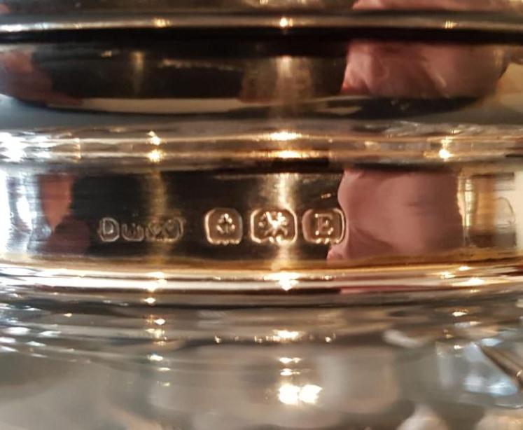 Fine Quality Enamel Top Table Jar - Image 3