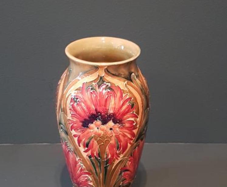 Moorcroft McIntyre Cornflower Vase - Image 1