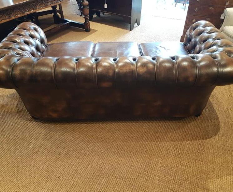 Leather Chesterfield Sofa - Image 2