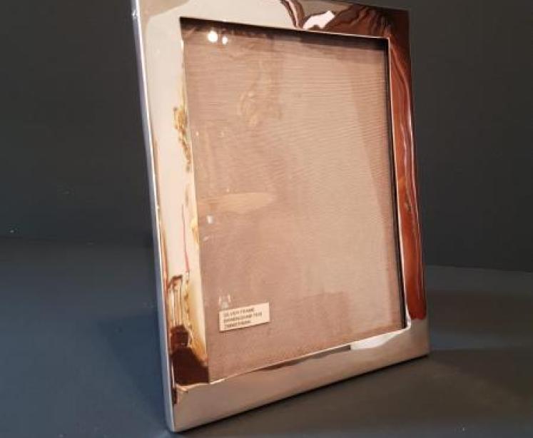 George V Period Silver Photo Frame - Image 4