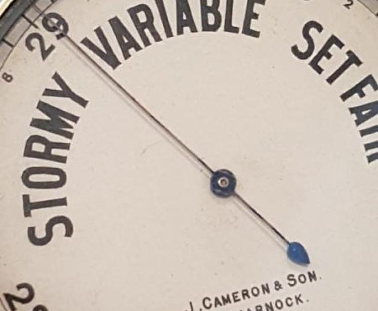 Victorian Portable Desktop Barometer - Image 3