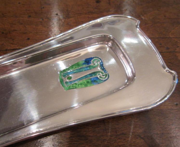 Superb Art Nouveau Liberty's Solid Silver Pen Tray - Image 2