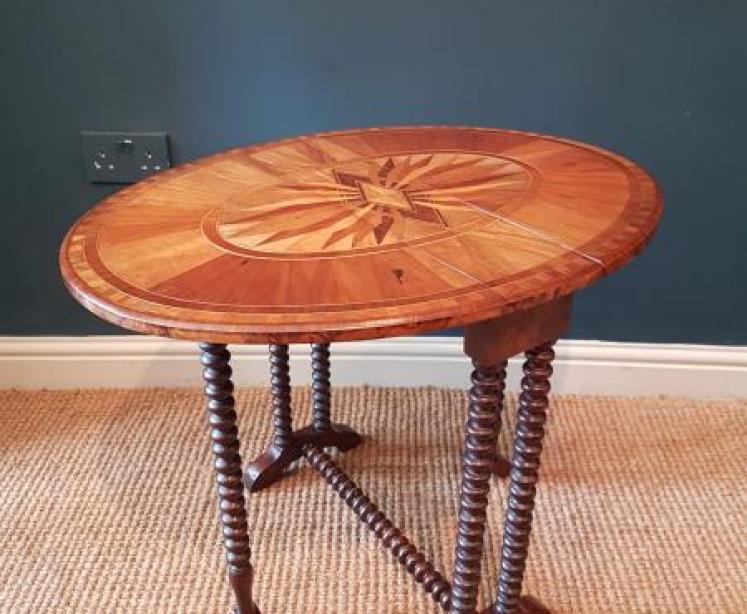 Victorian Sutherland Table With Specimen Top - Image 4