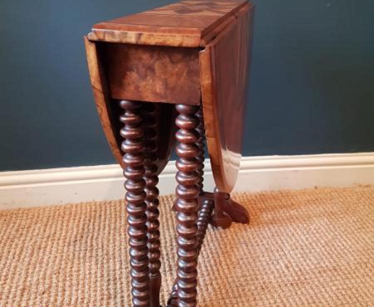 Victorian Sutherland Table With Specimen Top - Image 5