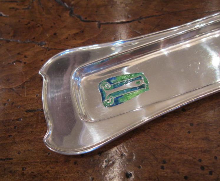 Superb Art Nouveau Liberty's Solid Silver Pen Tray - Image 3