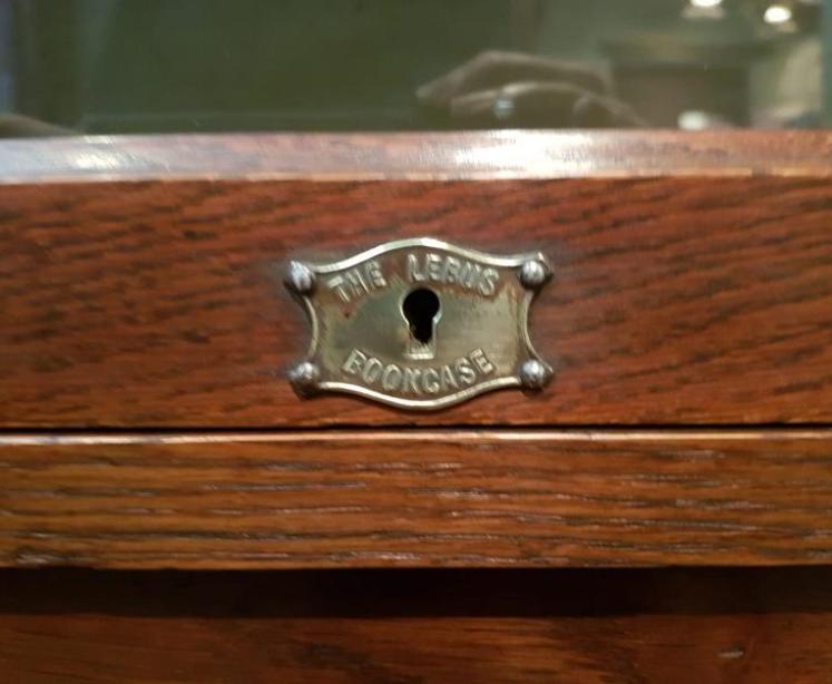 Edwardian Oak Lebus Sectional Bookcase - Image 4