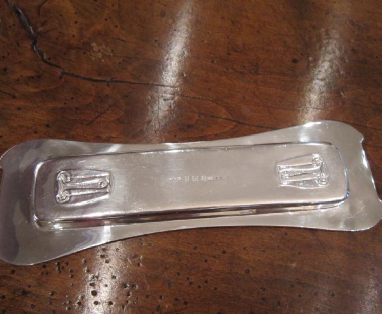 Superb Art Nouveau Liberty's Solid Silver Pen Tray - Image 4