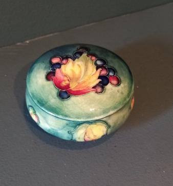 Moorcroft Leaf & Berries Lidded Dish