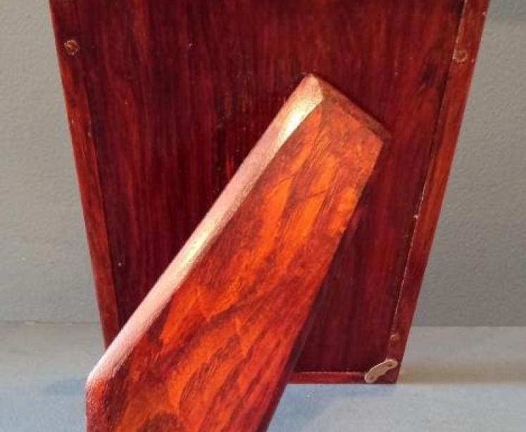 Large George V Silver Angular Photo frame - Image 6