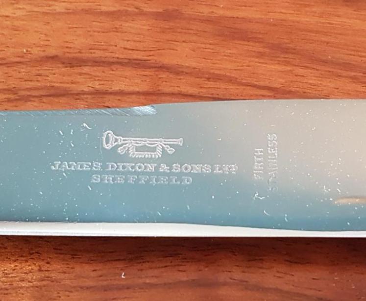 Canteen of Cutlery in Walnut Side Table - Image 3