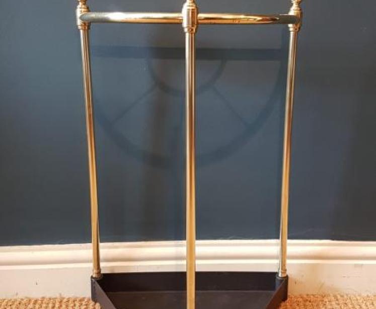 Victorian Brass Stick Stand - Image 3